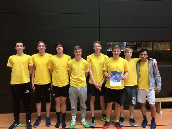 Verschenkte Platzierung der Volleyballer der Regelschule K&auml;the Kollwitz beim Landesfinale (Foto: Marco B&auml;rwinkel)