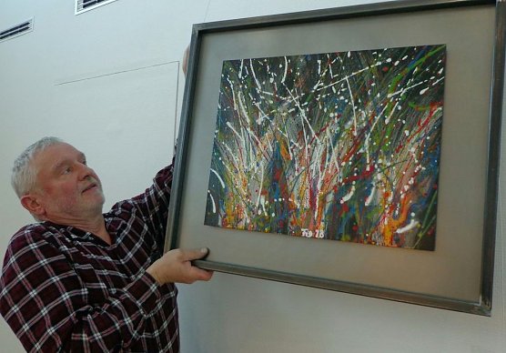 Auch eine Ausstellung will vorbereitet sein... (Foto: Hans-Georg Backhaus)