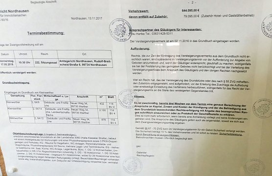 &Ouml;ffentlicher Aushang (Foto: privat)