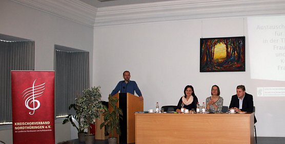 Probleme im Chorwesen mit Staatssekret&auml;rin diskutiert (Foto: Karl-Heinz Herrmann)