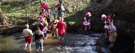 Spektakel an der Helme (Foto: Kurt Frank)