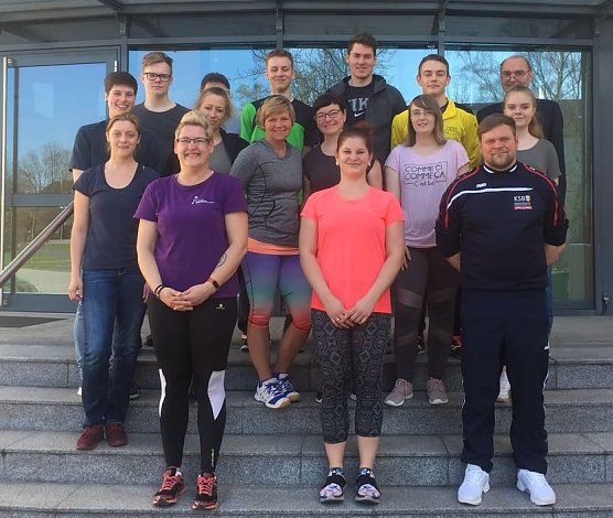 F&uuml;nfzehn &Uuml;bungsleiter ausgebildet (Foto: Kreissportbund Nordhausen)
