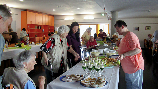 Im Haus St. Jakob wurde der Fr&uuml;hling begr&uuml;&szlig;t (Foto: Diakonie Nordhausen)