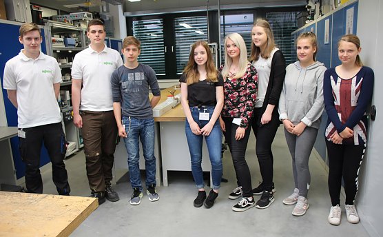 Technik-R&auml;tsel im WAGO Escape Room (Foto: Karl-Heinz Herrmann)