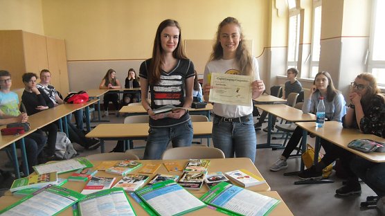 Siegerinnen: Victoria Brosenne und Luca Ermisch (Foto: S. Winter)