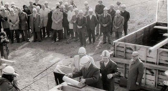 Historischer Moment 29. April 1976 (Foto: Archiv Frank)