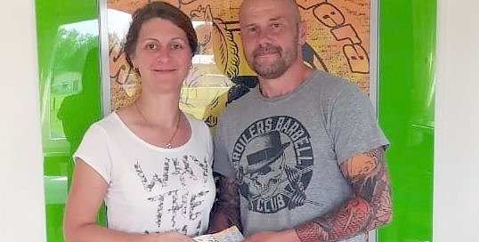 Gruppenkasse gespendet (Foto: privat)