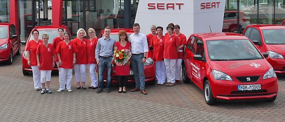 &Uuml;bergeben (Foto: Albertsmeyer)