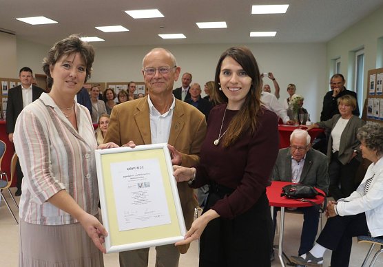 Carmen Witzel, Andreas Weigel und Staatssekretärin Valentina Kerst (Foto: Angelo Glashagel) Carmen Witzel, Andreas Weigel und Staatssekretärin Valentina Kerst (Foto: Angelo Glashagel)