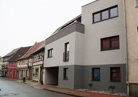 Neubau J&uuml;denstra&szlig;e 31 und 33 in Ellrich (Foto: Susanne Schedwill)