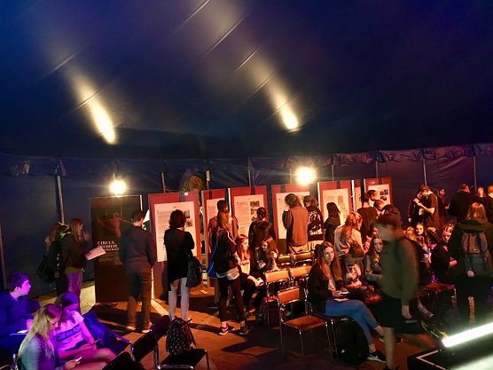 Circus, Freiheit, Gleichschaltung - Ausstellung im Zappelini Zelt (Foto: Studio 44 e.V.)