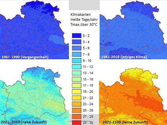 Hitzetage im Landkreis Nordhausen   (Foto: Th&uuml;ringer Institut f&uuml;r Nachhaltigkeit und Klimaschutz)