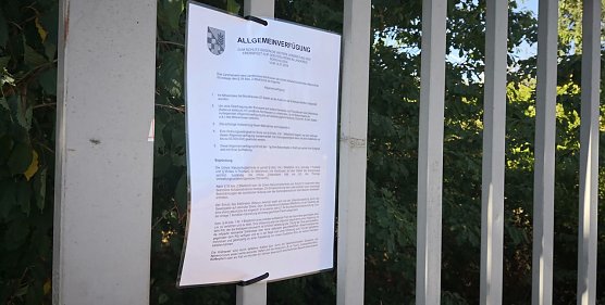 Die Allgemeinverf&uuml;gung (Foto: nnz)