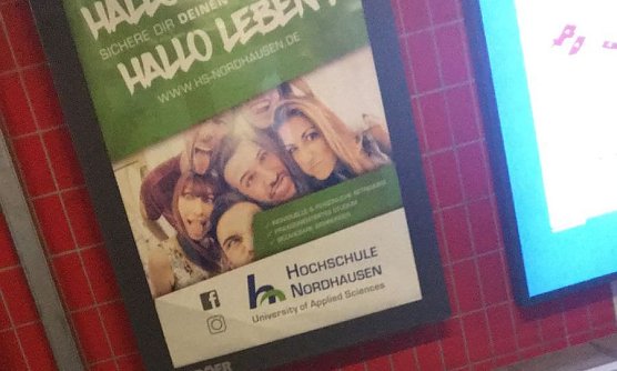 Werbung in M&uuml;nchen (Foto: Ch. Gerlach)