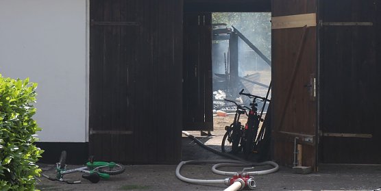 Brand in Bielen (Foto: Angelo Glashagel)