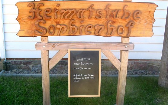 Ge&ouml;ffnete Heimatstube (Foto: privat)