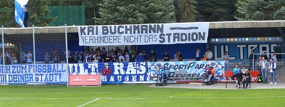 Protest der Fans geht weiter (Foto: nnz)