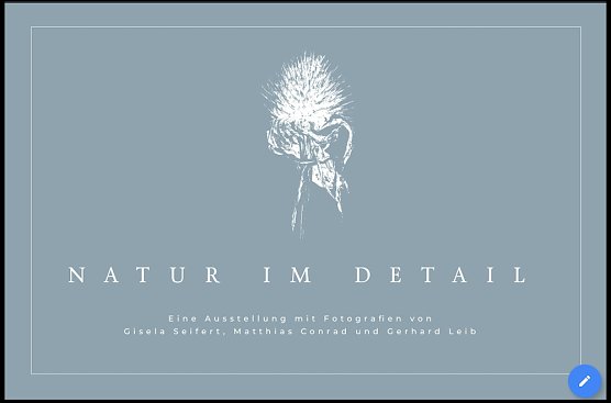 Fotoausstellung Natur in Farbe (Foto: Holger Schurack)