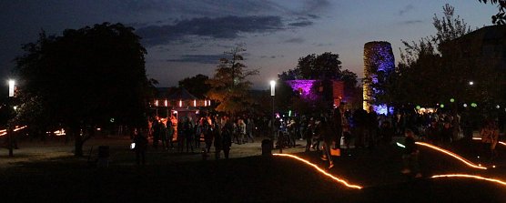 15. Lichterfest auf dem Petersberg (Foto: Angelo Glashagel)