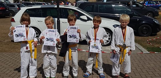 Erfolgreich beim Traktor-Pokal (Foto: privat)