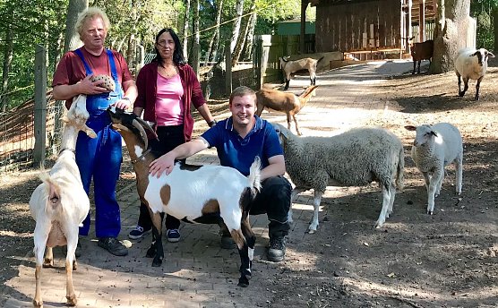 Spende f&uuml;r Tierfutter (Foto: Horizont-Verein)