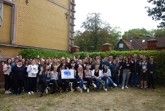 Ausbildungsstart 2018 am IWK Nordhausen (Foto: privat)
