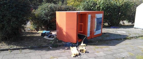 Containerstandort An der Bleiche (Foto: Kurt Frank)