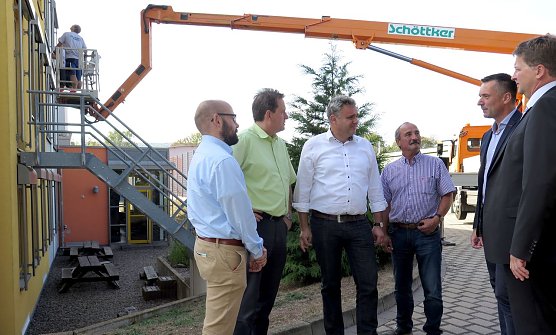 Ortstermin in Wolkramshausen (Foto: NUV)