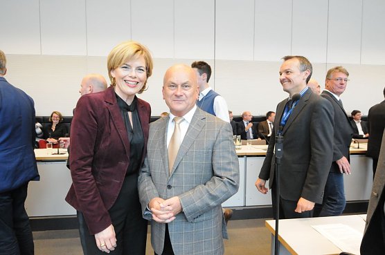 Ministerin und PGF (Foto: privat)