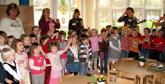 Freude bei den Kleinsten (Foto: GV Ellrich) Freude bei den Kleinsten (Foto: GV Ellrich)