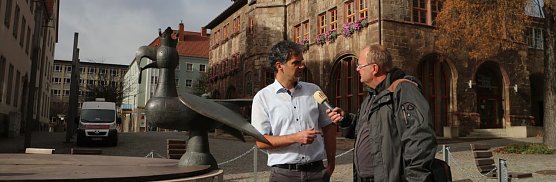 Oberb&uuml;rgermeister Kai Buchmann hat zu seinem ersten Jahr im Amt Bilanz gezogen (Foto: Angelo Glashagel)