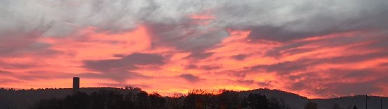 Feuer am Himmel (Foto: nnz)