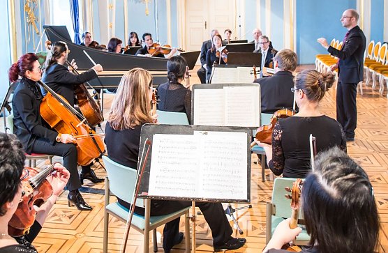 Konzert im Heringer Schloss (Foto: A. Dobi)