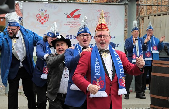 Karnevalsstart in Ellrich (Foto: Susanne Schedwill)