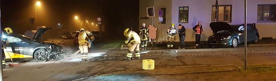 Unfall in Nordhausen (Foto: S. Tetzel)