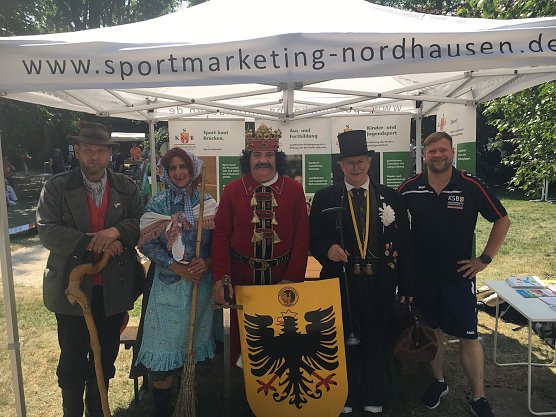 Die Sportjugend kann auf ein erfolgreiches Jahr zur&uuml;ckblicken, auch beim Rolandsfest war man aktiv dabei (Foto: Kreissportbund Nordhausen)