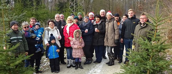 Weihnachtsbaumschlagen der CDU (Foto: privat)