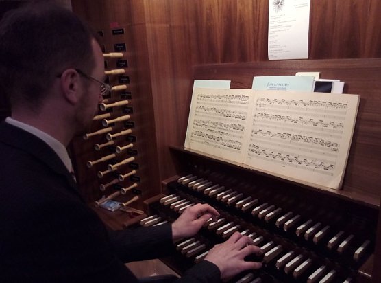 Orgelfeuerwerk in St. Blasii (Foto: Regina Englert)