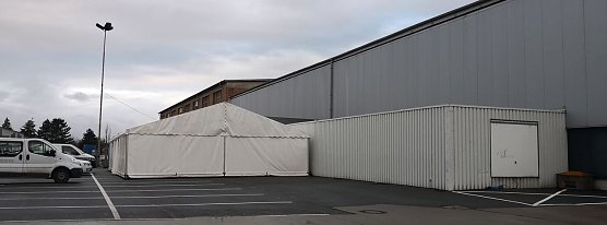 Bei Abbau des Zeltes soll es zu dem Zwischenfall gekommen sein. (Foto: nnz)