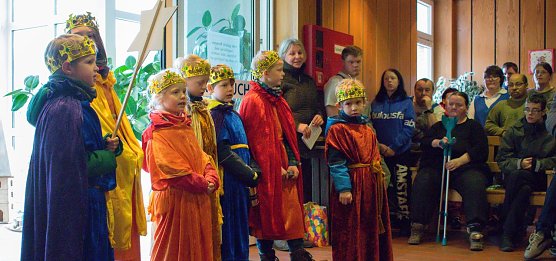 Besuch in der Nordth&uuml;ringer Lebenshilfe (Foto: I. Krug)