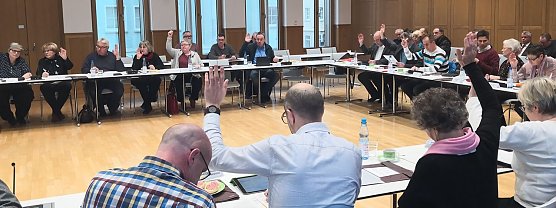 Blick in den Ratssaal (Foto: nnz)