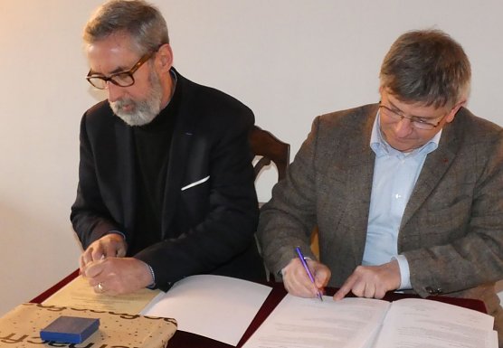 Deutsch-franz&ouml;sische Schulpartnerschaft besiegelt (Foto: privat)