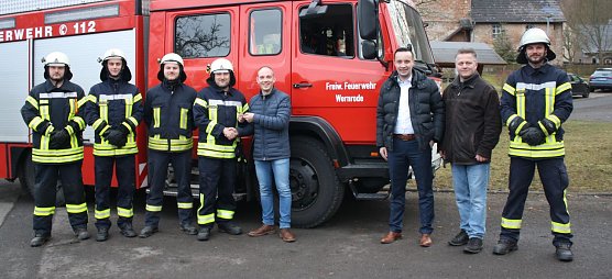 Neues L&ouml;schfahrzeug f&uuml;r Wernrode (Foto: privat)