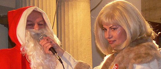 Weihnachtsmann, Engel (Foto: theater)