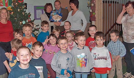 Freude bei den kleinen Sollstedtern (Foto: nnz)