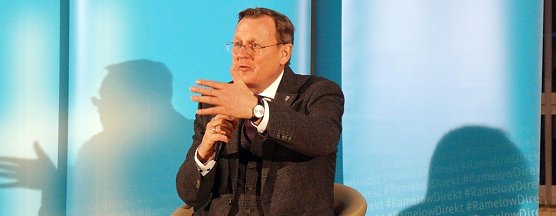 Ministerpr&auml;sident in Ilfeld (Foto: Sandra Witzel)