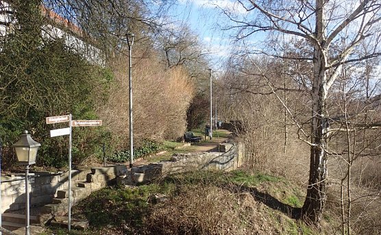 Beleuchtung am Primariusgraben wird erneuert (Foto: Pressestelle Stadt Nordhausen)