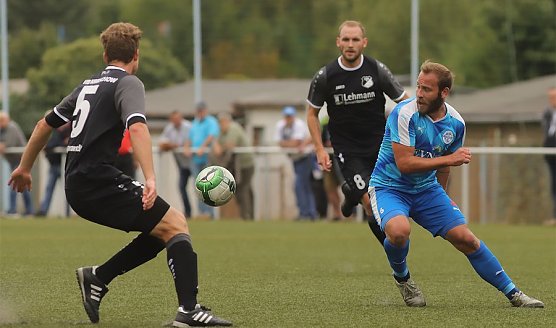 Im Hinspiel "sailerte" es zweimal! (Foto: M. Liedke)