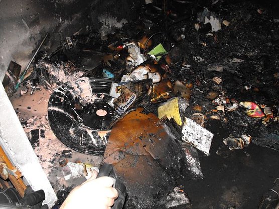 Brand in Sollstedt (Foto: privat)