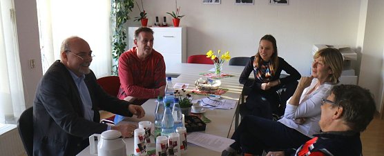 Die Spitze der Nordh&auml;user SPD stellte heute ihr Programm f&uuml;r die kommenden f&uuml;nf Jahre vor (Foto: Angelo Glashagel)